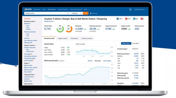 ahrefs tool