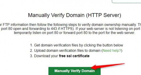 get free SSL security for website