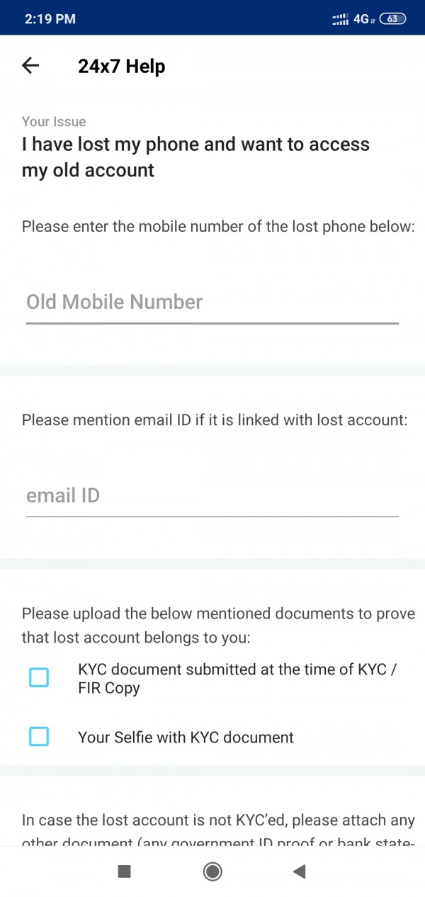 Paytm mobile number change without OTP