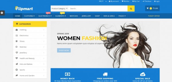Flipmart like flipkart wordpress theme