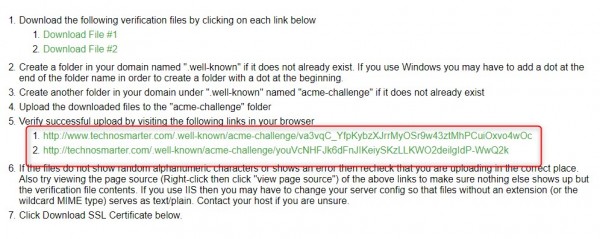 FREE SSL Certificate